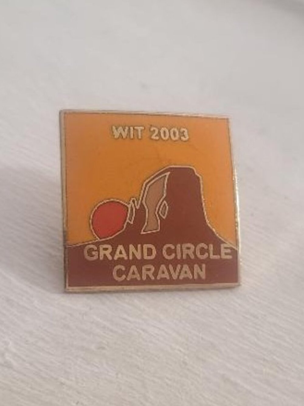 Winnebago International Travelers WIT 2003 Lapel Pin